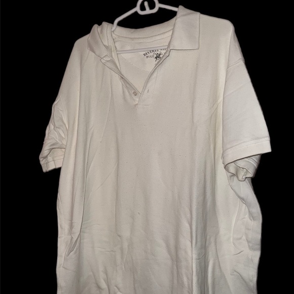 Beverly Hills Polo Club XXL, white, 100 percent cotton. - Picture 4 of 5
